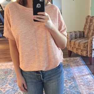 Terry knit top from Zara